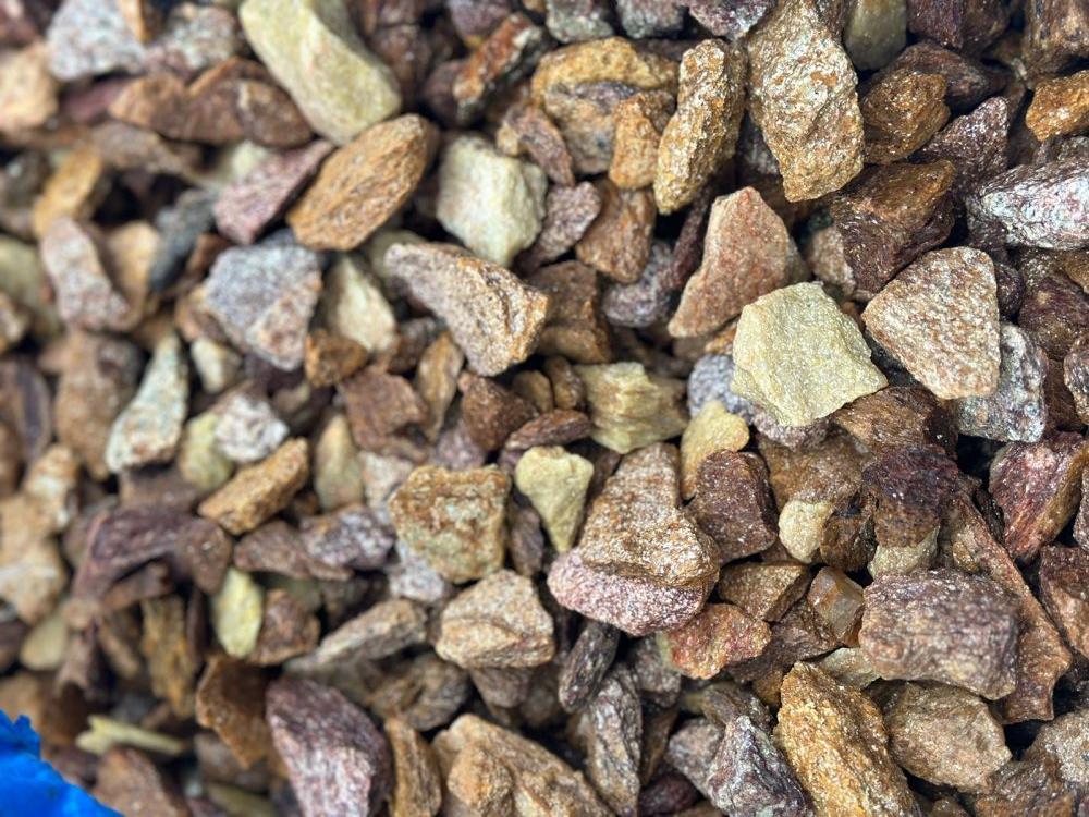 Златолит персиковый декоративная каменная крошка купить в Краснознаменском