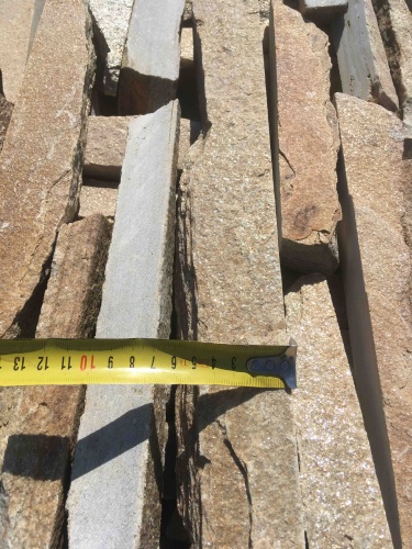 Горбушка златолит золотистый для облицовки купить в Краснознаменском