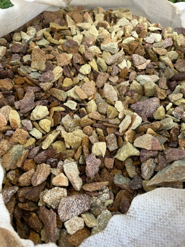 Златолит персиковый декоративная каменная крошка купить в Краснознаменском