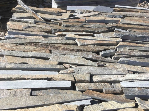 Горбушка златолит мультиколор для облицовки купить в Краснознаменском