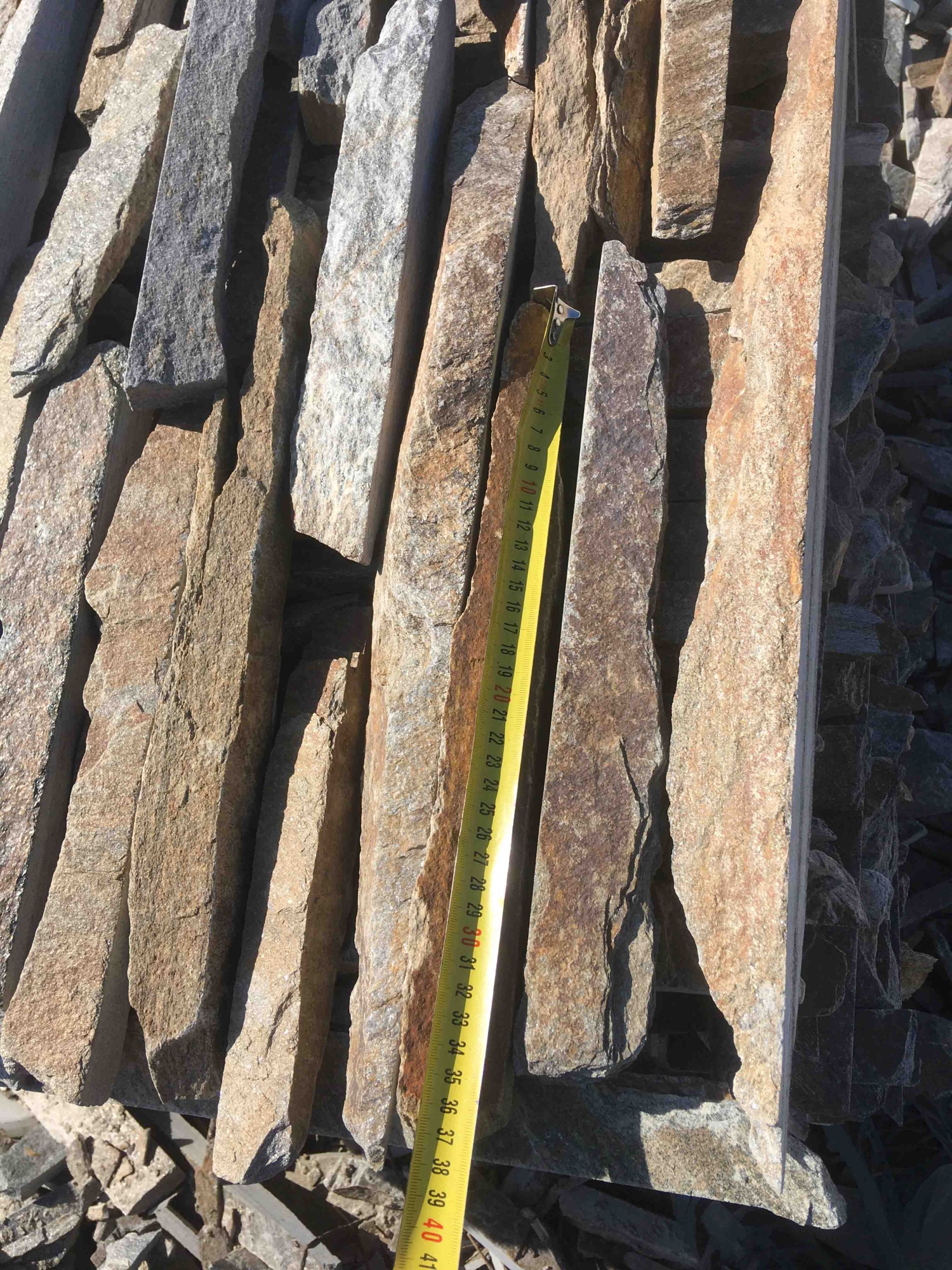 Горбушка златолит мультиколор для облицовки купить в Краснознаменском