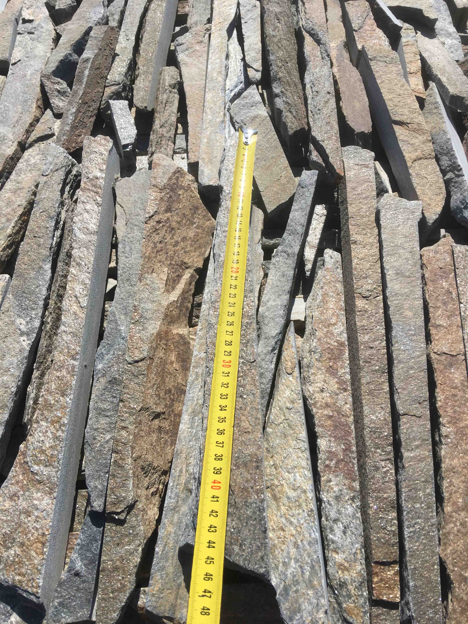 Горбушка златолит мультиколор для облицовки купить в Краснознаменском