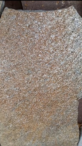 Плитняк златолит серебристый для цоколя, отмостки купить в Краснознаменском