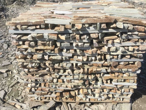 Горбушка златолит золотистый для облицовки купить в Краснознаменском