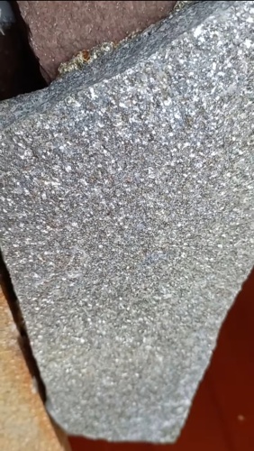 Плитняк златолит серебристый для цоколя, отмостки купить в Краснознаменском