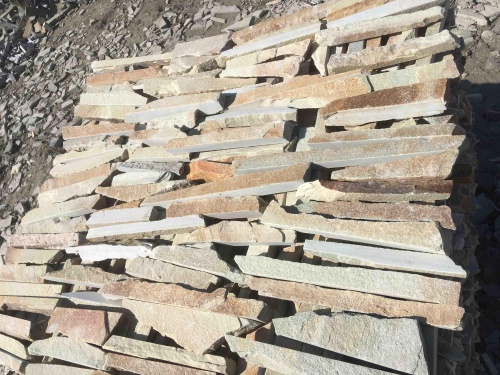 Горбушка златолит золотистый для облицовки купить в Краснознаменском