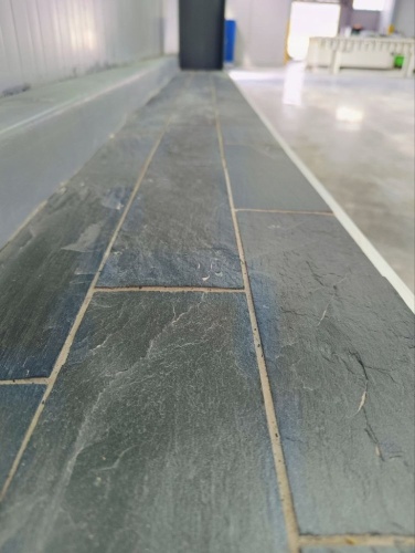 Плитка чёрная из натурального камня фасадная 30 см * 5 см, толщина 7 мм -30 мм купить в Краснознаменском