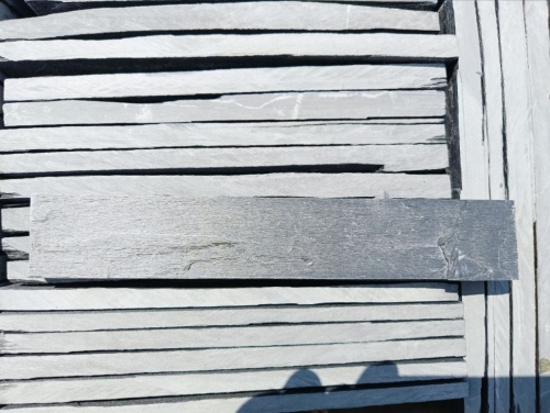 Плитка чёрная из натурального камня фасадная 30 см * 5 см, толщина 7 мм -30 мм купить в Краснознаменском